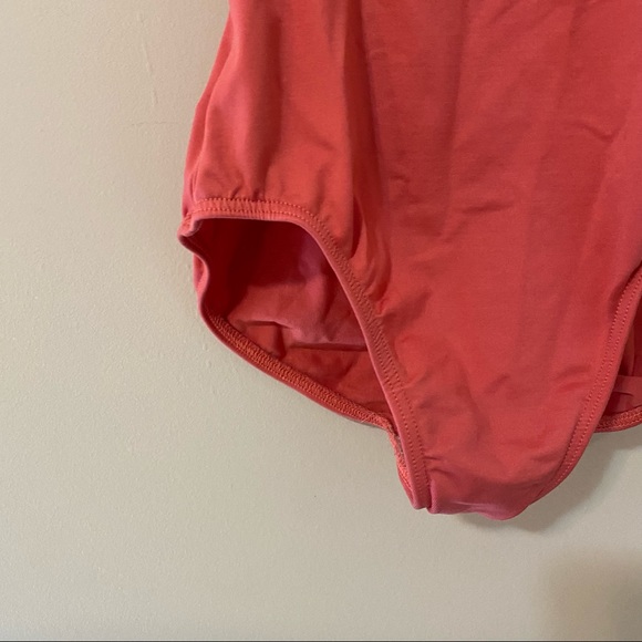 MOTIONWEAR Salmon Strappy Camisole Ballet Leotard - Picture 2 of 9